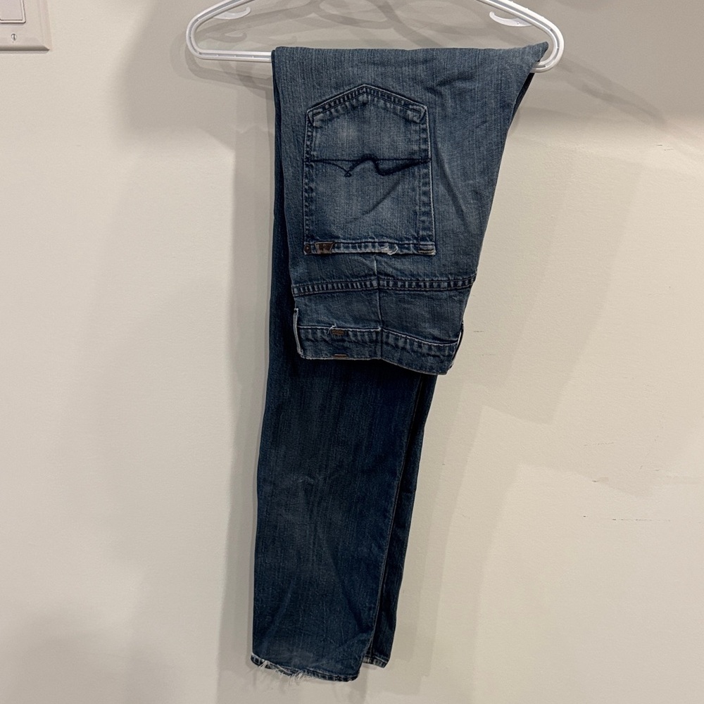 7 For All Mankind Blue Men's Pants